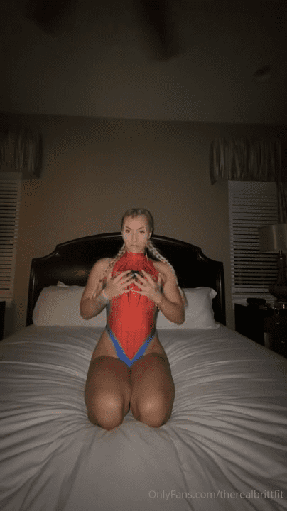 Therealbrittfit Spider Girl Sextape Video Leaked